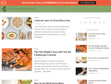 Tablet Screenshot of howtogetridofhivesfast.com